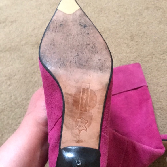 ⚡️FINAL PRICE⚡️ Vintage Pink Hot Rare Steven by Steve Madden Boots - Picture 4 of 16